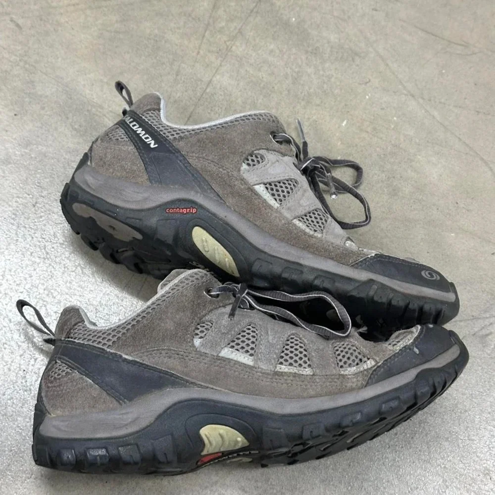 Vintage Salomon Contagrip Trail Hiking Shoes Gorpcore